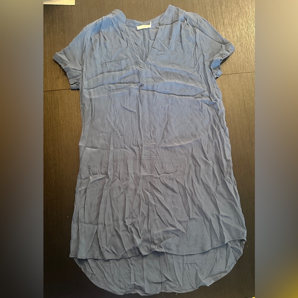 Lush Light Blue Mini Dress